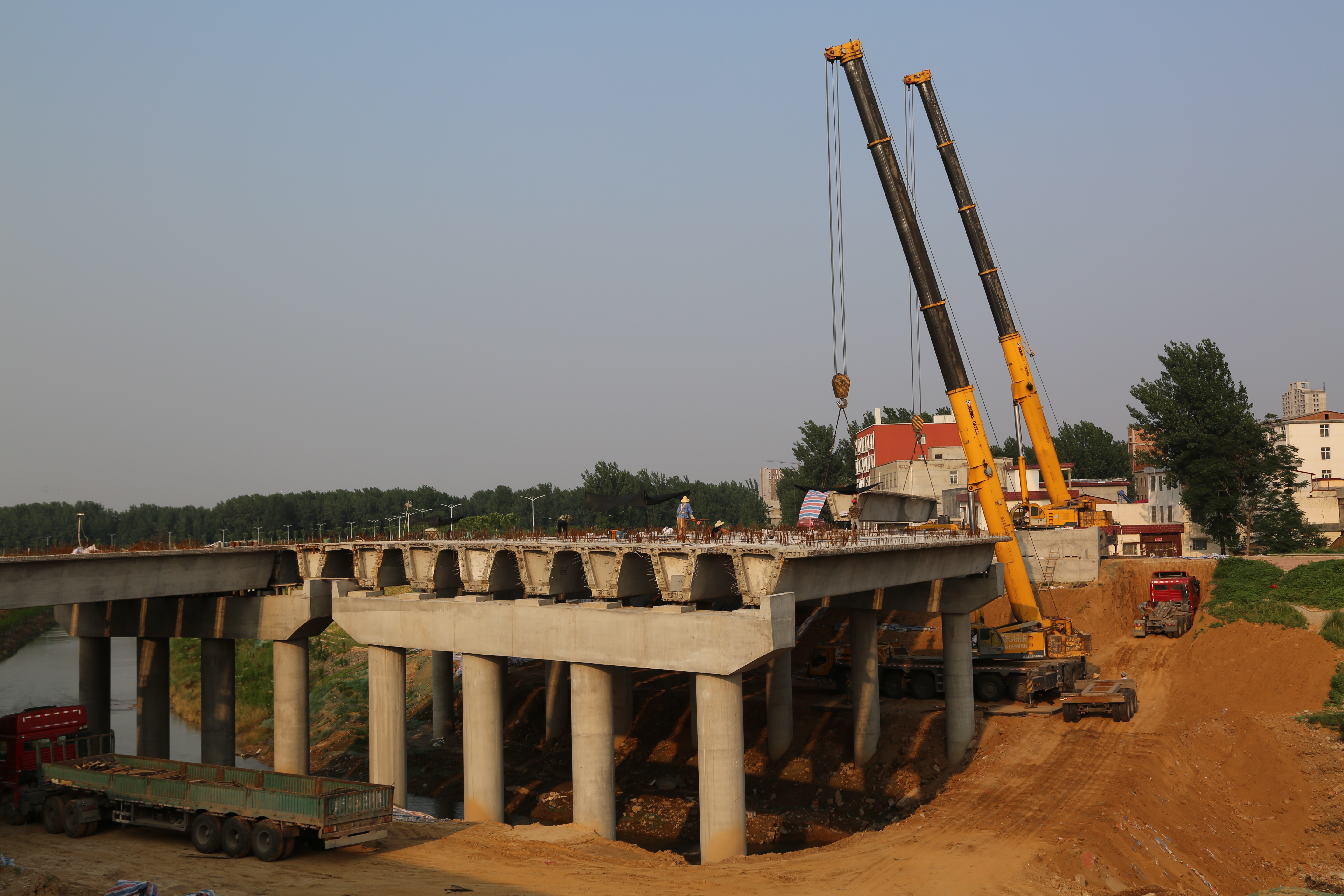 西平县城市水系治理一期桥梁工程未来大道桥